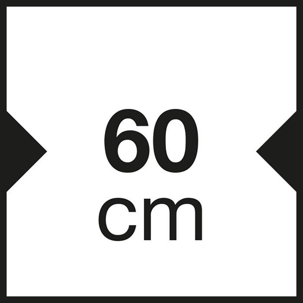 GLEM GAS - Cappa decorativa a parete GHP645BK-NERO