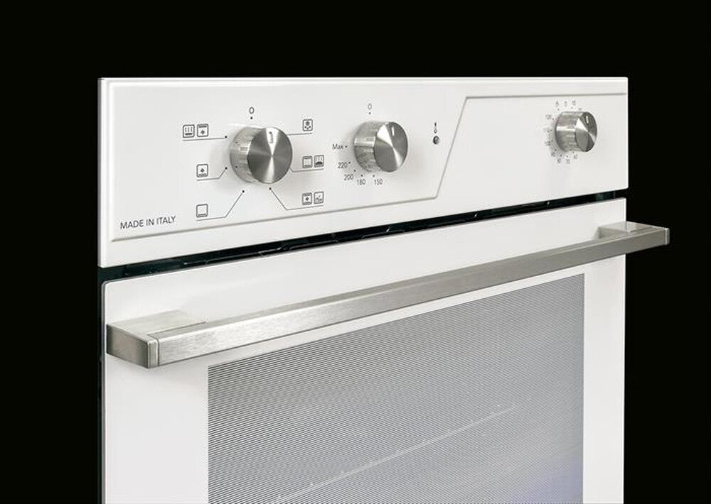 GLEM GAS - Forno incasso elettrico GFR62WH-S3 Classe A-Bianco latte