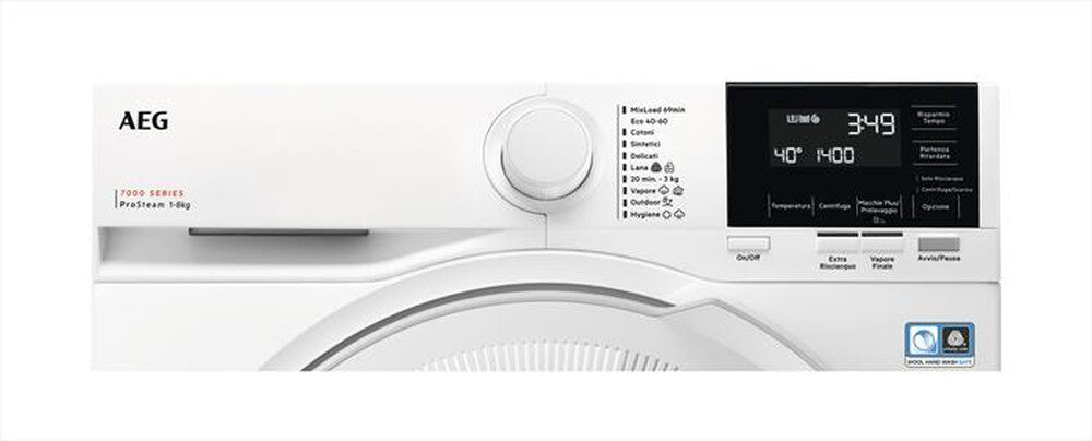 AEG - Lavatrice LR7G84GW 8 Kg Classe A-Bianco