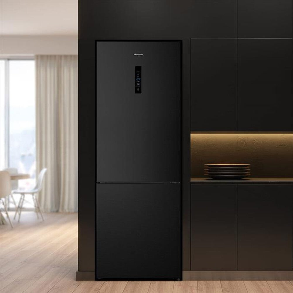 HISENSE - Frigorifero combinato RB645N4BFE Classe E 495 lt-Nero