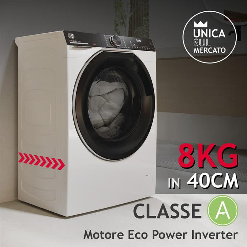 HOOVER - Lavatrice H7W449AMBC 9 Kg Classe A-Bianco
