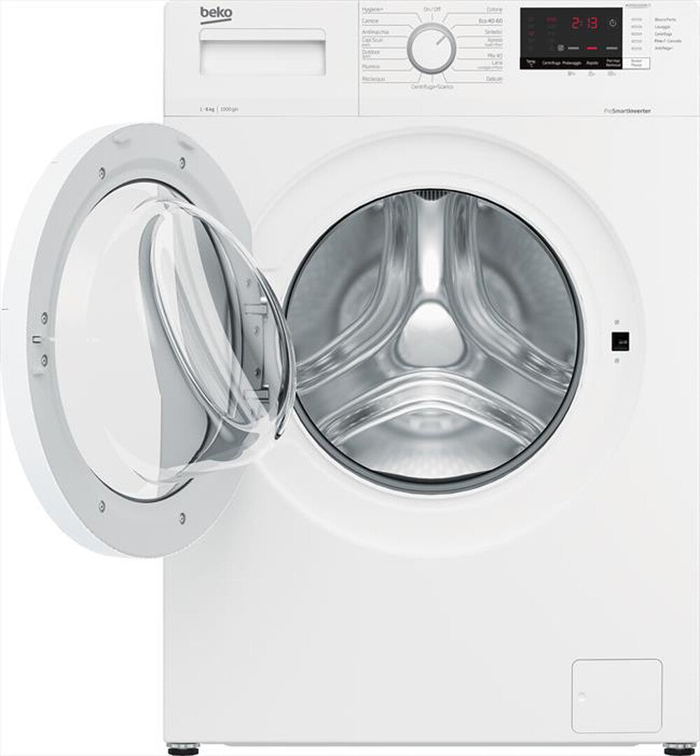 BEKO - Lavatrice WUXS61032WI-IT 6 Kg Classe D-Bianco