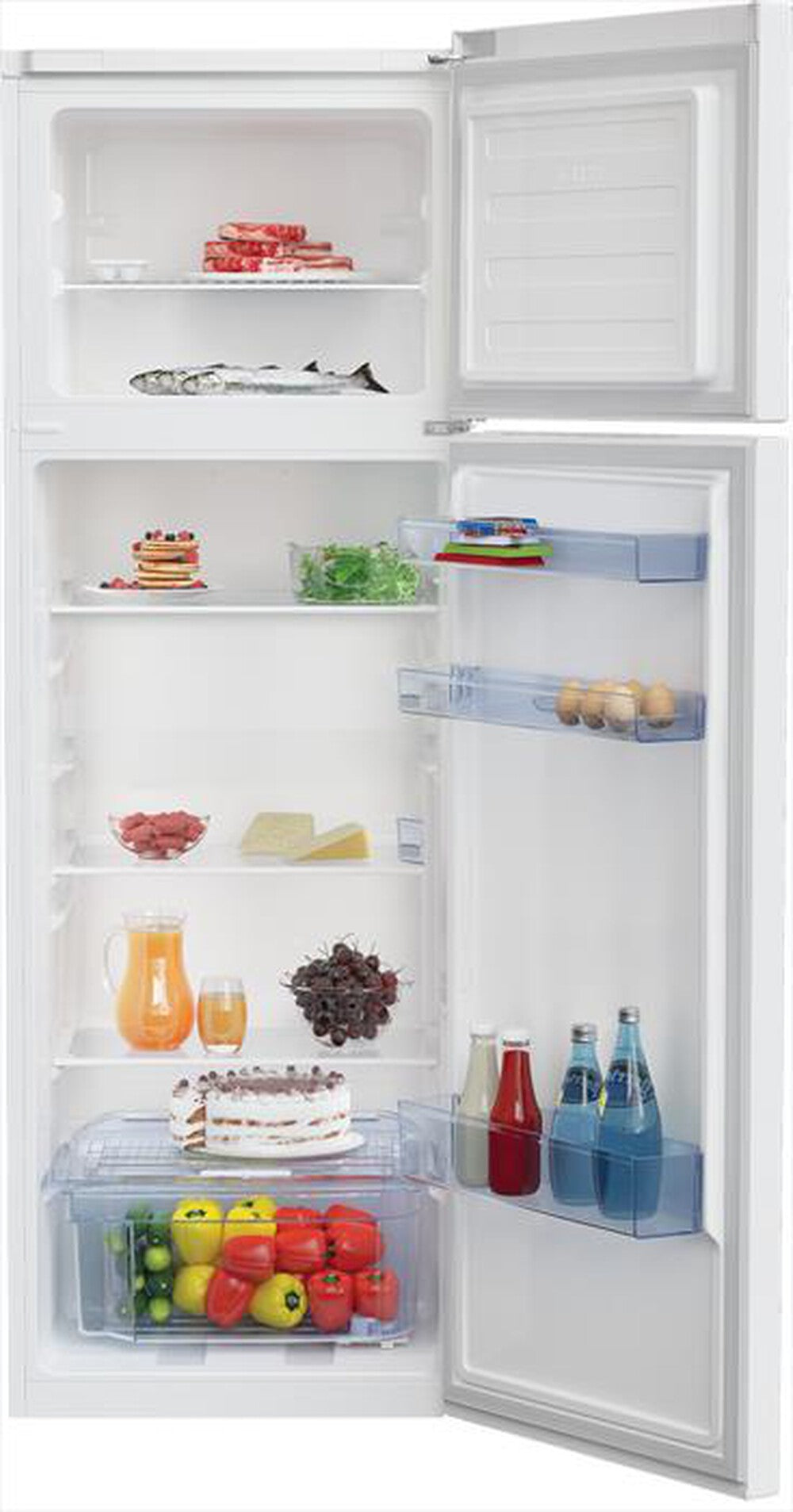 BEKO - Frigorifero 2 porte RDSA310K40WN Classe E 306 lt-Bianco