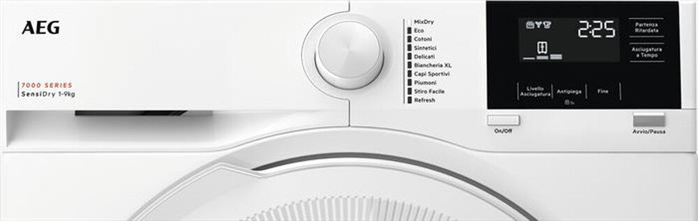 AEG - Asciugatrice TR7G93W 9 Kg Classe A+++-Bianco