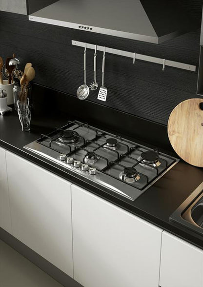 GLEM GAS - Cappa decorativa a parete GHP745IX-inox