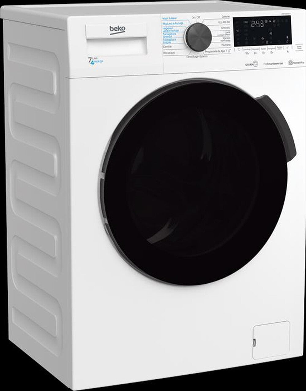 BEKO - Lavasciuga HTE7726XA-IT 7/4 Kg Classe D-Bianco