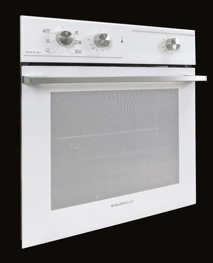 GLEM GAS - Forno incasso elettrico GFR62WH-S3 Classe A-Bianco latte