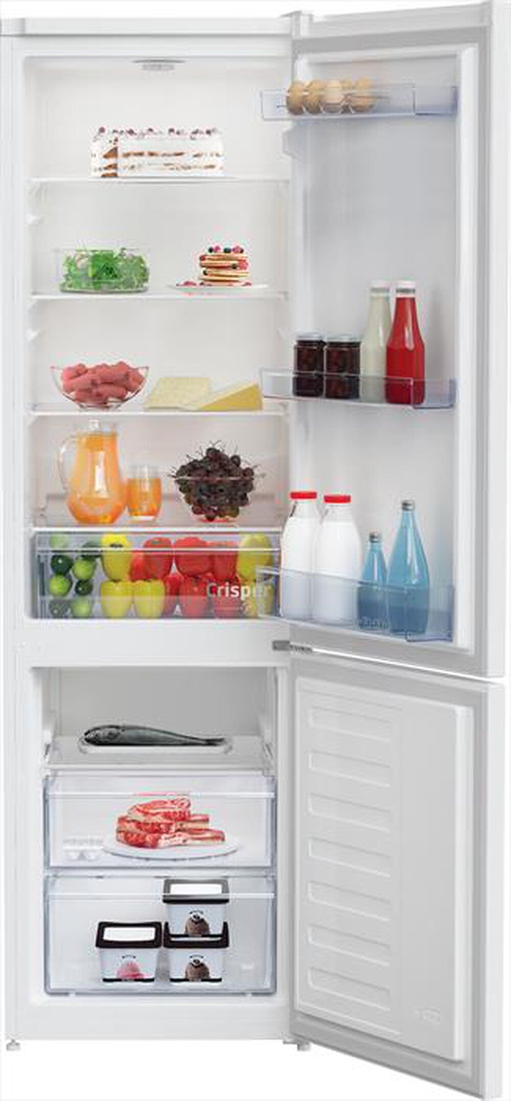 BEKO - Frigorifero combinato RCSA300K40WN Classe E 291 lt-Bianco