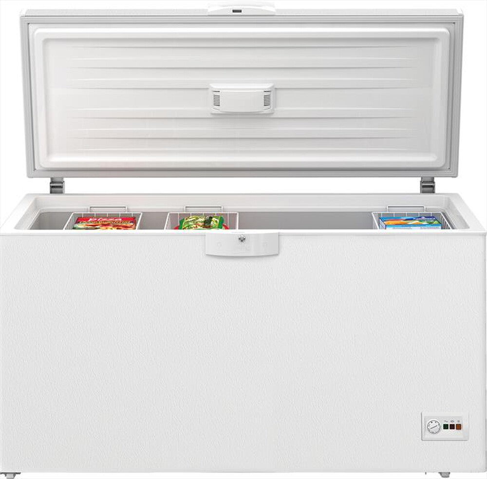 BEKO - Congelatore orizzontale HSM46740 Classe E 451 lt-Bianco